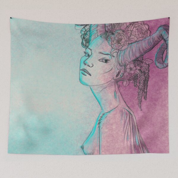 Item preview, Horned Fae designed and sold by Mooscellaneous.