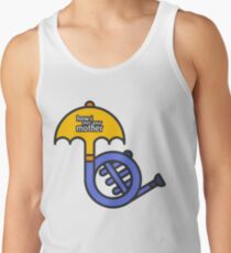 Blaues Horn / gelber Regenschirm Wie ich deine Mutter getroffen habe Tank Top