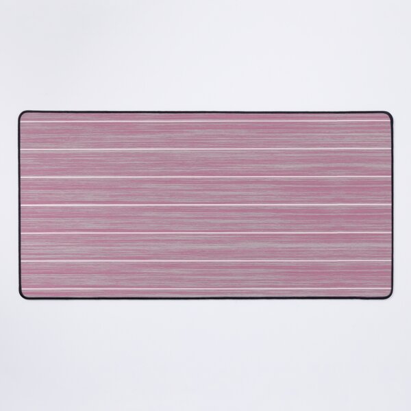 Bright Chalky Pastel Magenta Whitewashed Beach Hut Desk Mat