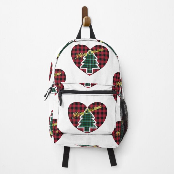 Item preview, Plaid Christmas Tree, Merry Christmas, Plaid Heart Design designed and sold by mamahellfire31.