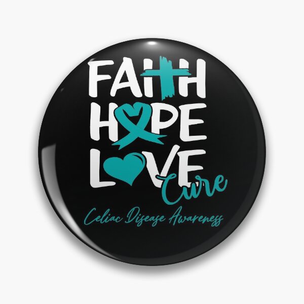 Item preview, Faith Hope Love Cure Celiac Disease Awareness designed and sold by Grooffos.