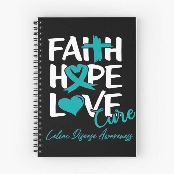 Item preview, Faith Hope Love Cure Celiac Disease Awareness designed and sold by Grooffos.