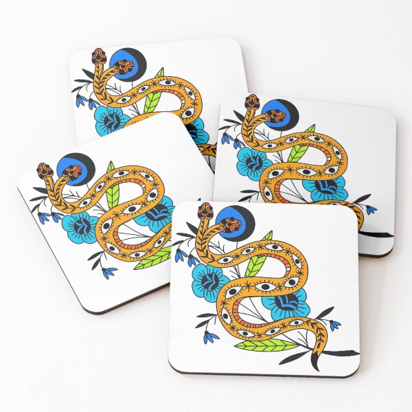 Item preview, Serpiente con ojos designed and sold by Emma Jane Creative.