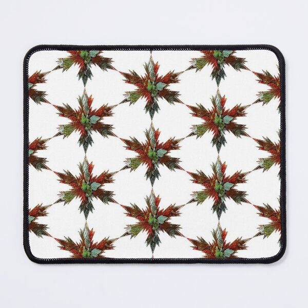 Item preview, XMAS Snowflakes Star Red & Green colors by Iritof designed and sold by iritof.