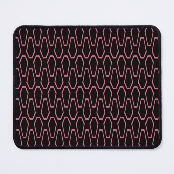 Item preview, Goth Pink Coffin Pattern designed and sold by NoBonesLife.