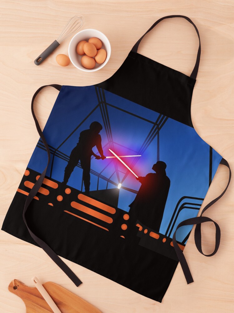 Luke vs Vader on Bespin Throw Pillow for Sale by Matt Burgess