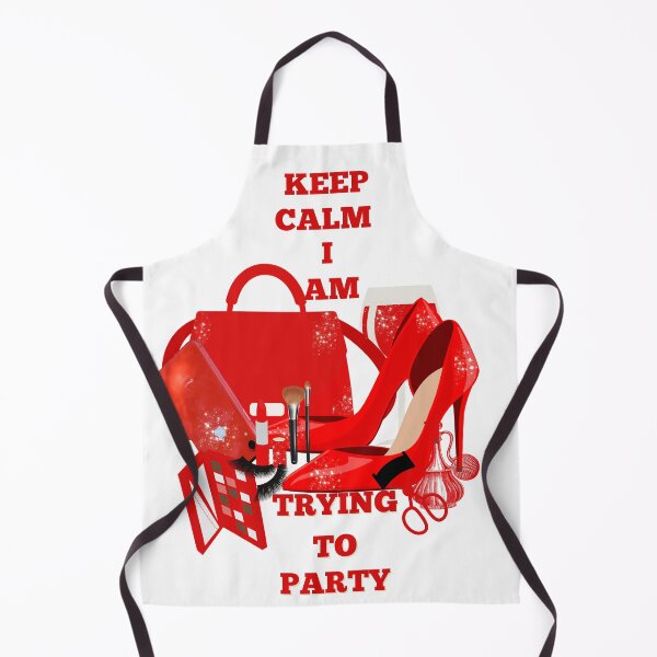Item preview, KEEP CALM I AM TRYING TO PARTY- RRED designed and sold by FNMDRYP.