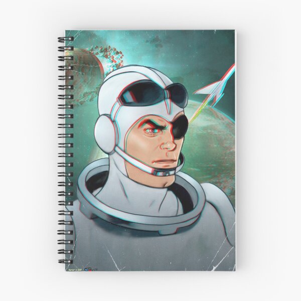 Item preview,  Scott MacCleod - Space Angel Anaglyph 3d pop-art illustration designed and sold by 3dPopArt.