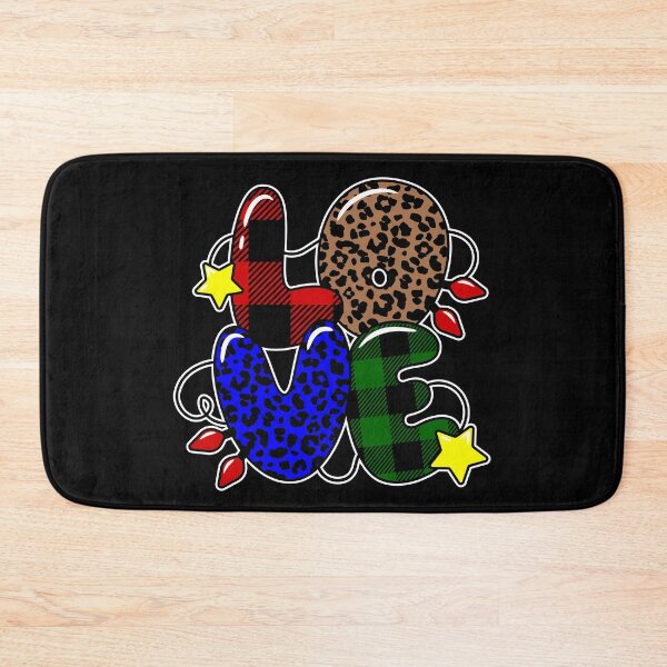 Item preview, christmas love leopard animal print designed and sold by Gossip Rag.