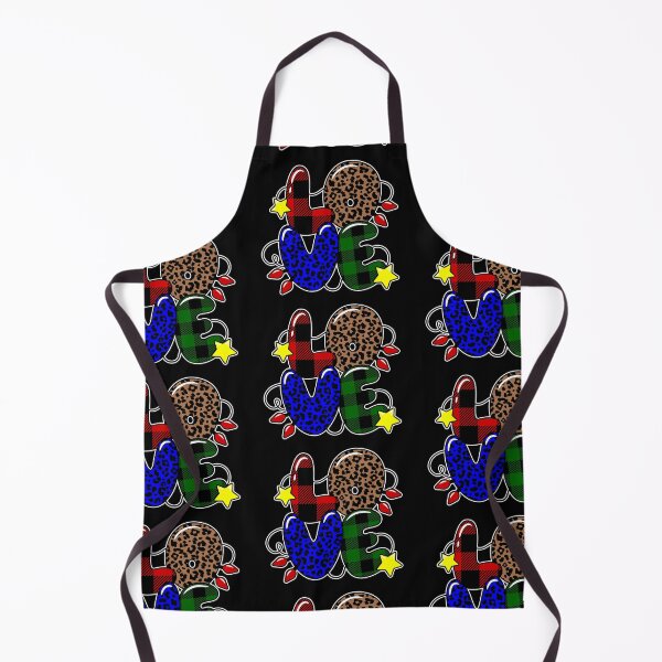 Item preview, christmas love leopard animal print designed and sold by Gossip Rag.