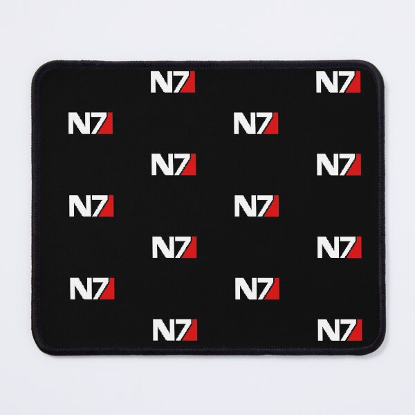 Item preview, Pixellated N7 Spectre Badge Mass Effect Stripeless designed and sold by Samantha Heaton.