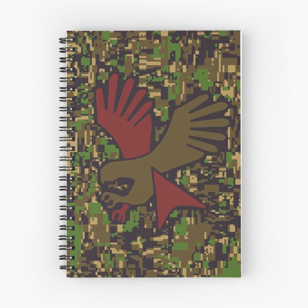 Item preview, Logotipo de camuflaje cometa roja (digitalidad) designed and sold by Daniel Marsden.