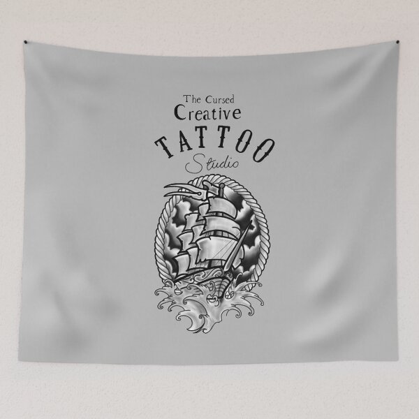 Item preview, Tattoo Studio Ship  designed and sold by Cursed-Creative.