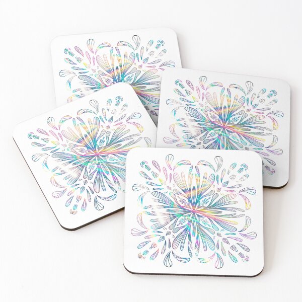 Item preview, mermaid halo magic circle art pattern  designed and sold by tenkenryujin.