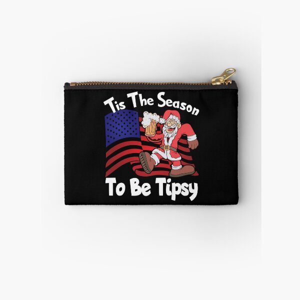 Item preview, Tis the Season To Be Tipsy, Funny, Drunk Santa, Christmas Design designed and sold by mamahellfire31.