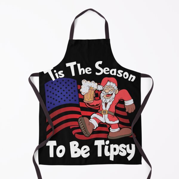 Item preview, Tis the Season To Be Tipsy, Funny, Drunk Santa, Christmas Design designed and sold by mamahellfire31.