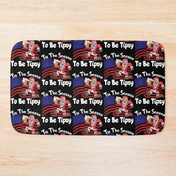 Item preview, Tis the Season To Be Tipsy, Funny, Drunk Santa, Christmas Design designed and sold by mamahellfire31.