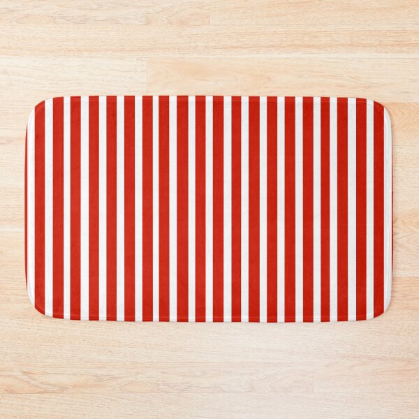 Item preview, Red and White Vertical Striped Pattern designed and sold by Gsallicat.