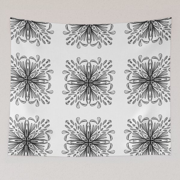 Item preview, doodle ink art pattern  designed and sold by tenkenryujin.
