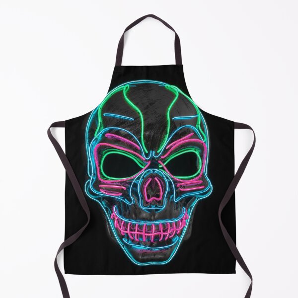Item preview, LED Scary Skull Cosplay Face Mask designed and sold by yhelfman.