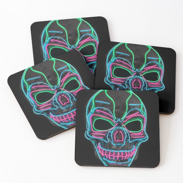 Item preview, LED Scary Skull Cosplay Face Mask designed and sold by yhelfman.