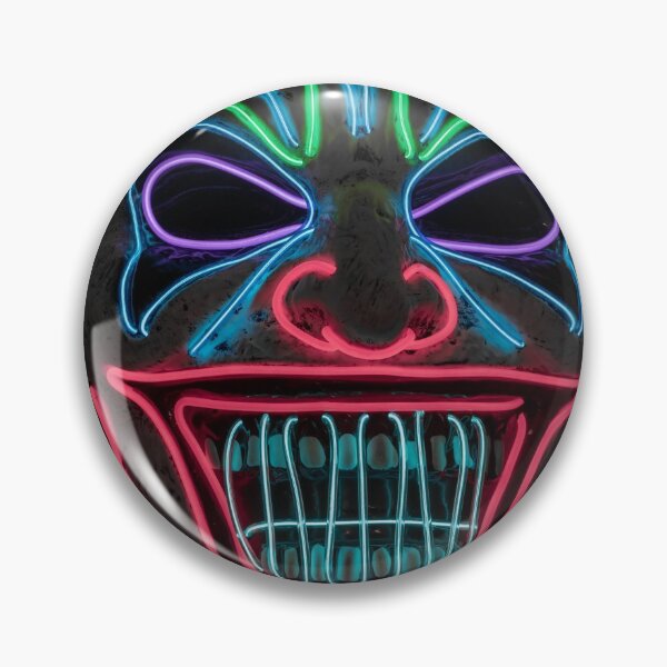 Item preview, LED Clown Cosplay Face Mask designed and sold by yhelfman.