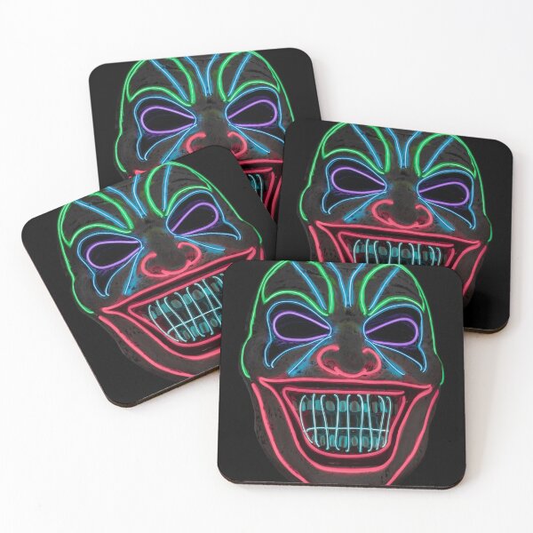 Item preview, LED Clown Cosplay Face Mask designed and sold by yhelfman.