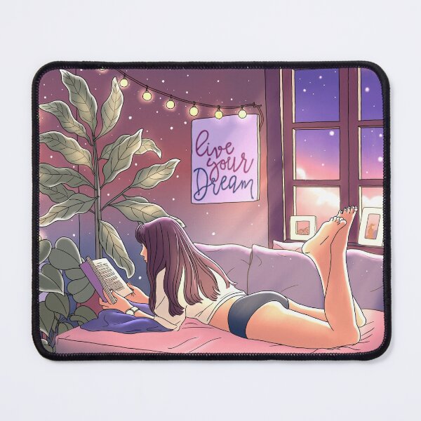 Item preview, Live your dream Lofi art designed and sold by sierratruong.