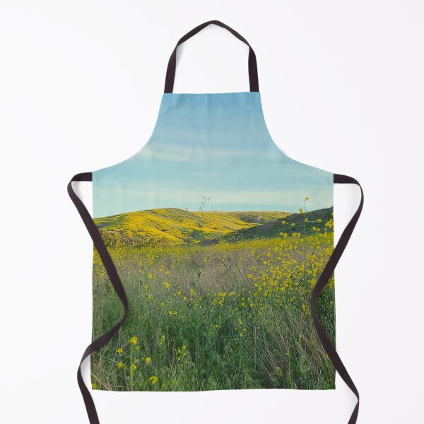Item preview, Serene Field of Beautiful Yellow Flowers designed and sold by ColorfulPrints.