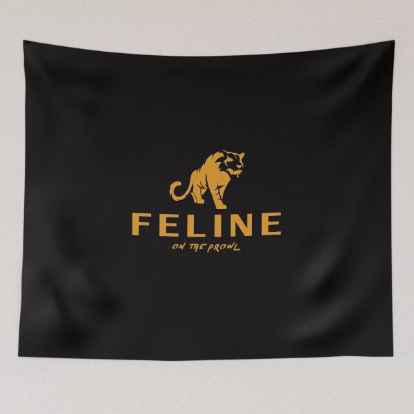 Item preview, Feline On The Prowl (Yellow) designed and sold by CreativeSoul7.
