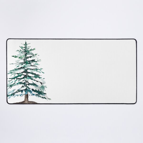 Item preview, hand painted a lone pine tree covering with snow designed and sold by SelenePaintings .