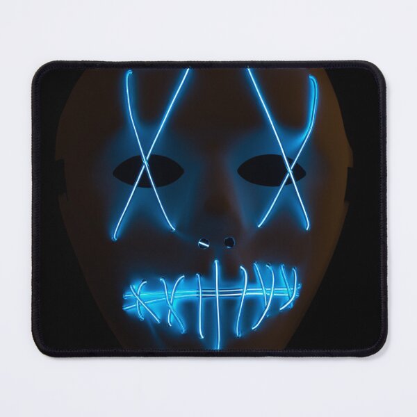 Item preview, Light Up Blue LED Halloween Mask designed and sold by yhelfman.