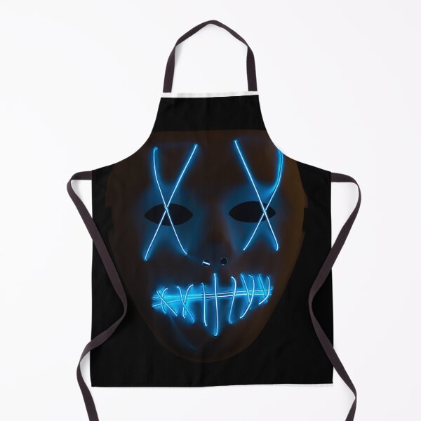 Item preview, Light Up Blue LED Halloween Mask designed and sold by yhelfman.