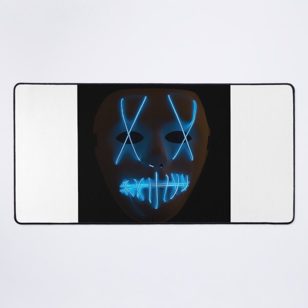 Item preview, Light Up Blue LED Halloween Mask designed and sold by yhelfman.