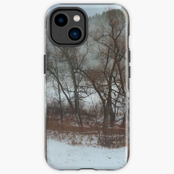 Vermont in Winter - Misty Mountains iPhone Tough Case