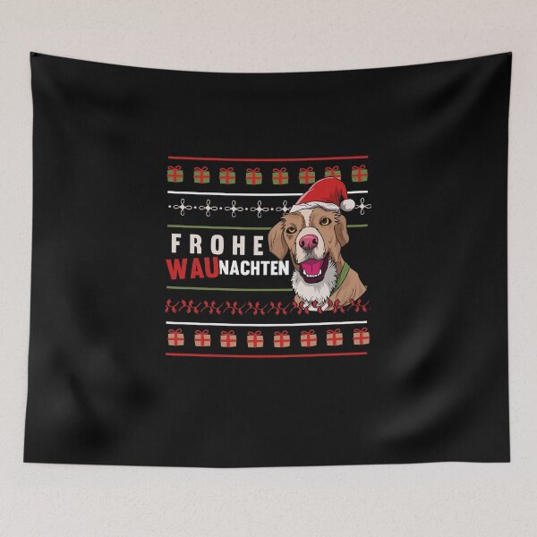 Item preview, WAUnachten Christmas Labbi Labrador Retriever designed and sold by Printed-Memes.