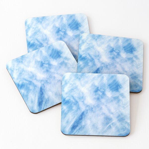 Item preview, Vivid Blue Sky with Streak Pattern Clouds designed and sold by ColorfulPrints.