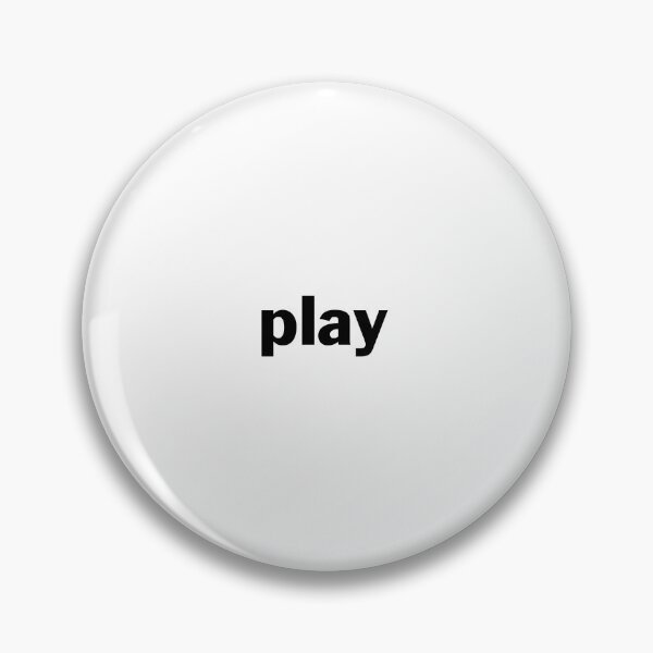 Item preview, Play - Small Black Text designed and sold by SquashBlossom1.