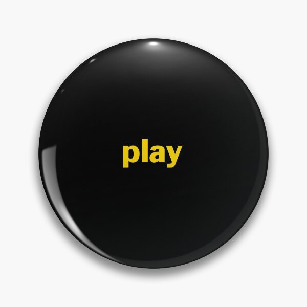 Item preview, Play - Small Yellow Text designed and sold by SquashBlossom1.