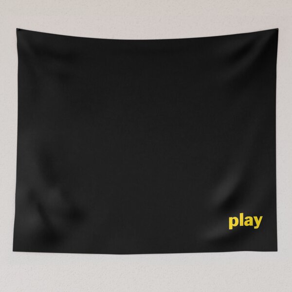 Item preview, Play - Small Yellow Text designed and sold by SquashBlossom1.