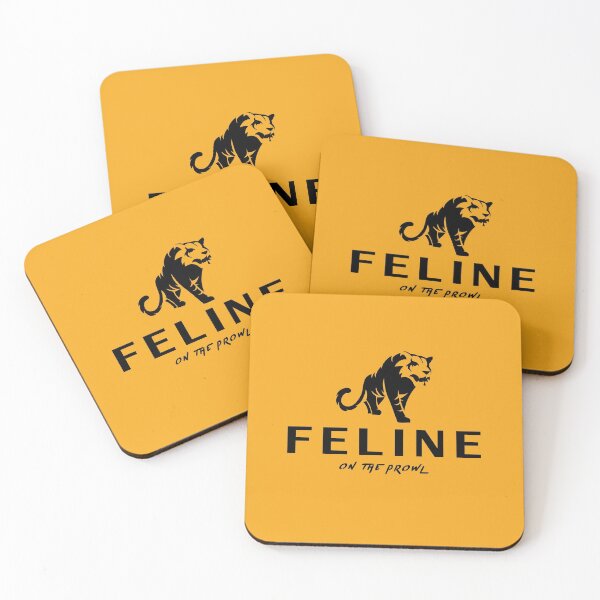Item preview, Feline On The Prowl (Black) designed and sold by CreativeSoul7.