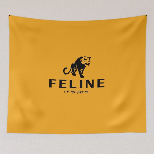 Item preview, Feline On The Prowl (Black) designed and sold by CreativeSoul7.