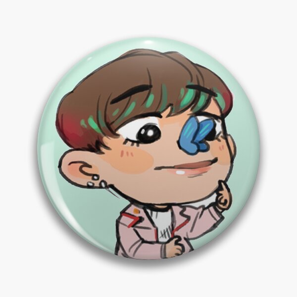 Item preview, HYYH Taehyung sticker designed and sold by elixraii.