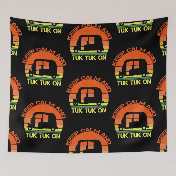 Item preview, Nice travel design of a tuk tuk. keep calm tuk tuk on. designed and sold by NobelFashion.