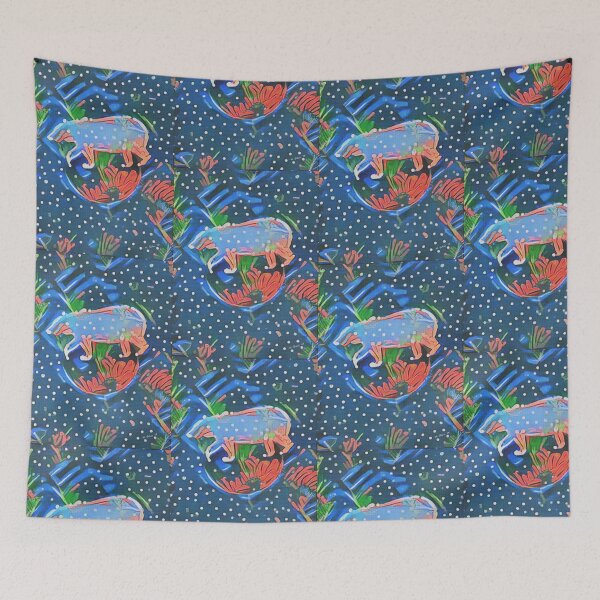 Item preview, Spirit Bear Christmas designed and sold by ninasilver.