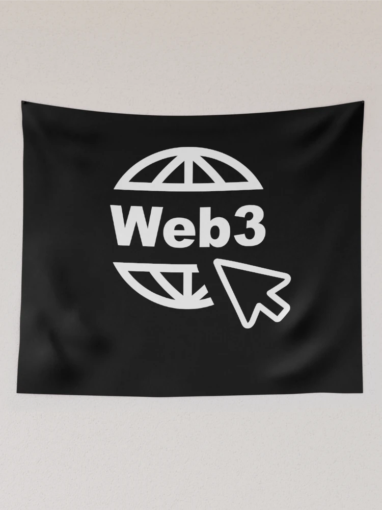 Thumbnail 2 of 3, Tapestry, Web3, Blockchain Developer, Cryptocurrency, Software Engineer, Computer Science, Fullstack Developer, Programming Humor, Dark designed and sold by Max-Wear.
