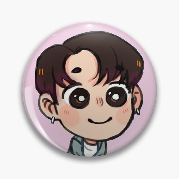 Item preview, HYYH Jungkook sticker & pin designed and sold by elixraii.