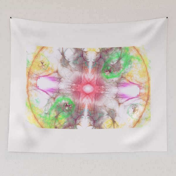 Item preview, Rainbow Sherbet Overspill Fractal Design designed and sold by Fractal Journeys, etc. .