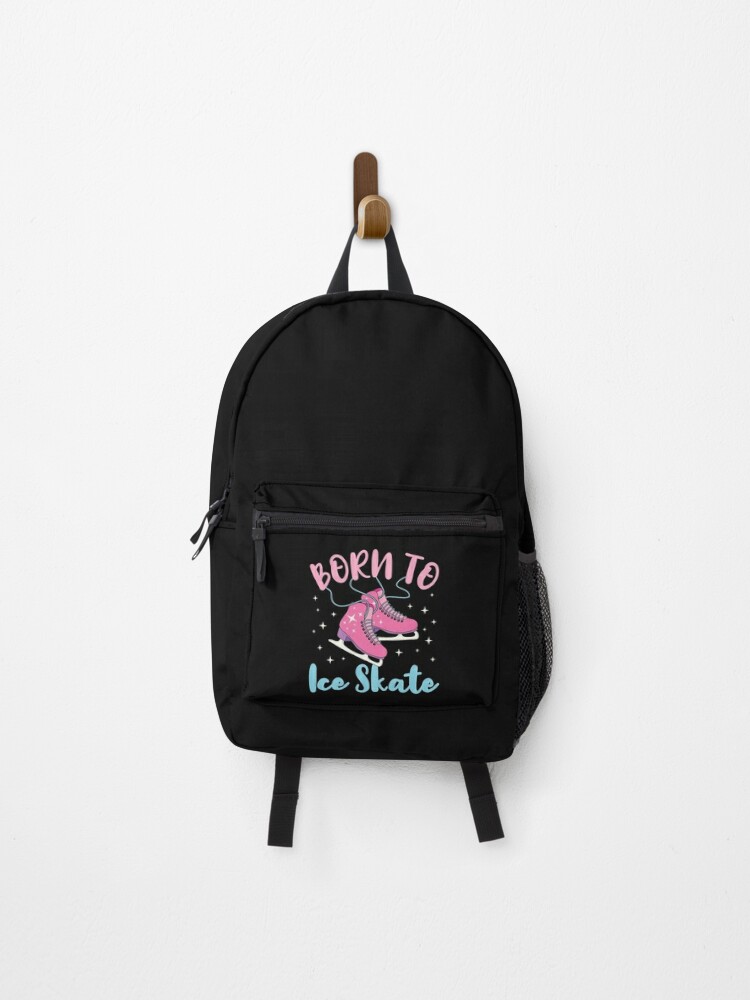 Born to Skate Figure Skating Ice Skater Backpack for Sale by