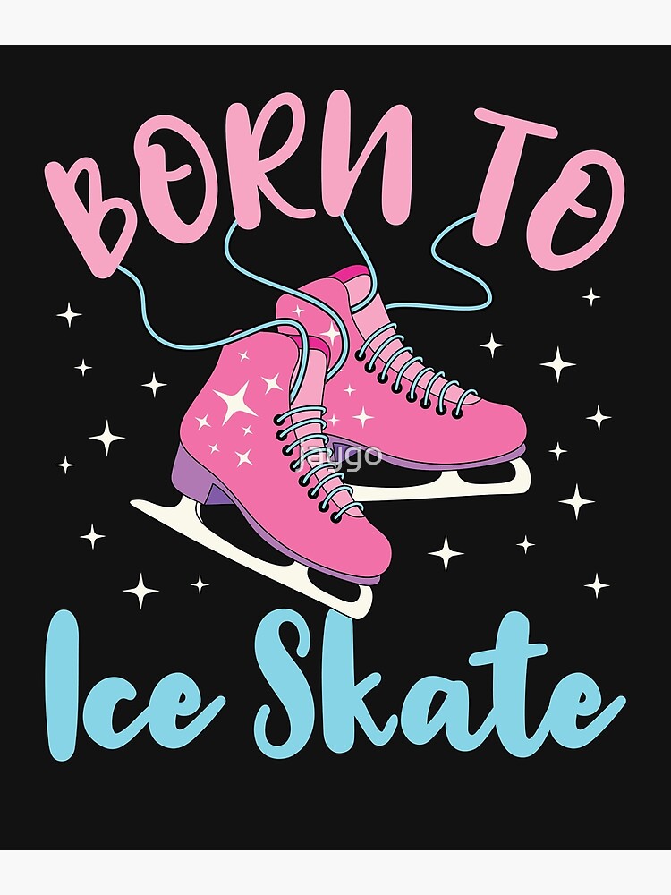 Figure Skating Gifts Ice Skating Gifts Great Girl's Bedroom Wall Art  Personalized Ice Skating Art Gift for Ice Skater Ice Skating 